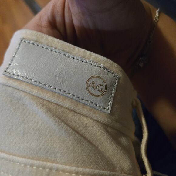 AG The Jodi Crop Lace-Up Jeans Size 27 High Rise Slim Flare Crop - Picture 6 of 12